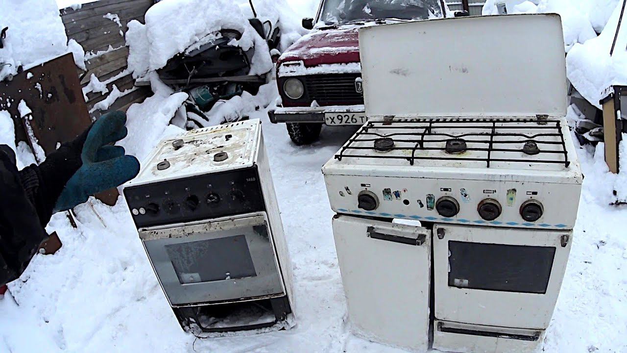Вывоз газовых плит с утилизацией в Ханты-Мансийске в октябре